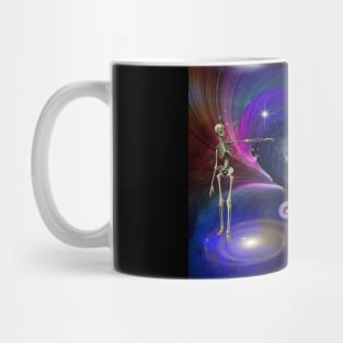 Skeletal Figures in Cosmos Mug